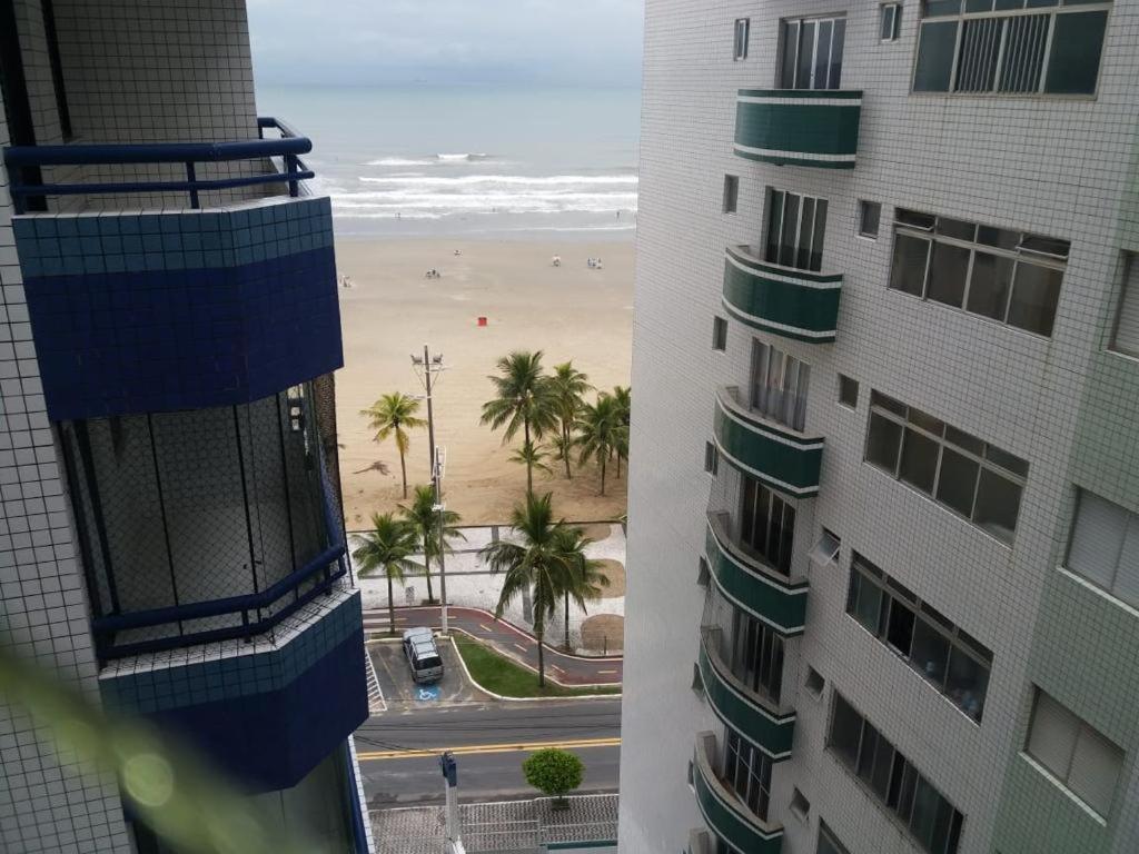 Lindo Apartamento Guilhermina - Edificio Frente Para O Mar Прая-Гранді Екстер'єр фото