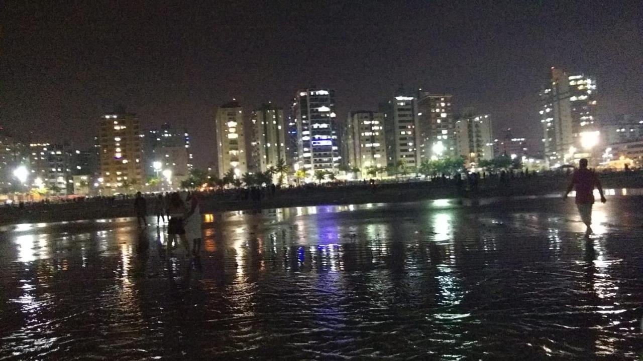 Lindo Apartamento Guilhermina - Edificio Frente Para O Mar Прая-Гранді Екстер'єр фото